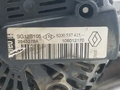 Second-hand car spare part alternator for renault kangoo (f/kc0) alize oem iam references 8200537415  8200537415 Second-hand car spare part alternator for renault kangoo (f/kc0) alize oem iam references 8200537415  8200537415