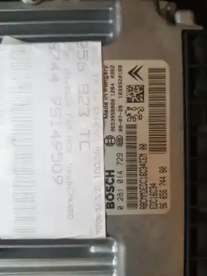 Second-hand car spare part ECU ENGINE CONTROL for PEUGEOT 5008  OEM IAM references 9665674480  