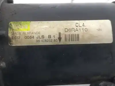 Second-hand car spare part starter motor for citroen c2 audace oem iam references d6ra110  d6ra110