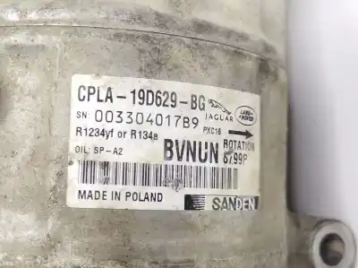 Pezzo di ricambio per auto di seconda mano compressore aria condizionata per jaguar f-pace chequered flag awd riferimenti oem iam gpla19d629bg  