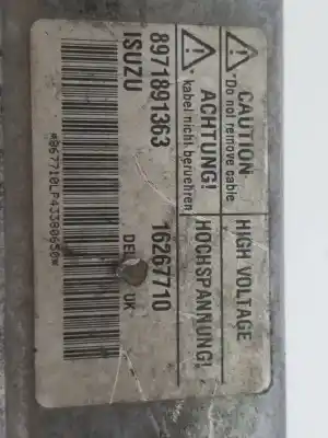 Peça sobressalente para automóvel em segunda mão centralina da bomba de injeção por opel meriva cosmo referências oem iam 8971891363  8971891363