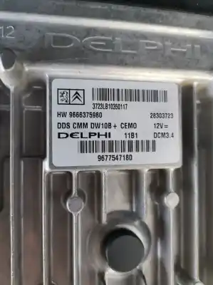 Second-hand car spare part ecu engine control for peugeot 508 business line oem iam references 9677547180