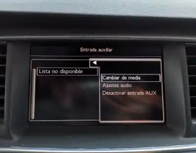 Second-hand car spare part gps navigation system for peugeot 508 business line oem iam references 9666280780  a2c53333331