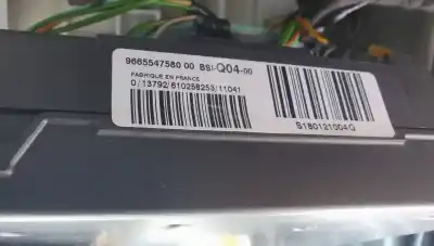 Second-hand car spare part fuse box unit for peugeot 508 business line oem iam references 9665547580