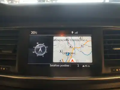 Peça sobressalente para automóvel em segunda mão display gps / multimídia por peugeot 508 access referências oem iam 9678188480