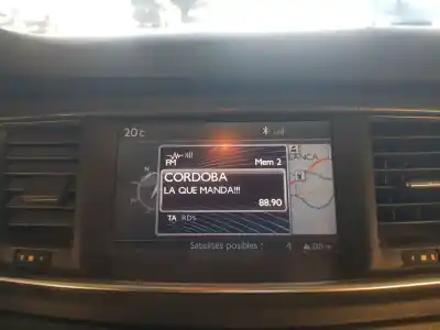 Peça sobressalente para automóvel em segunda mão display gps / multimídia por peugeot 508 access referências oem iam 9678188480  9678188480