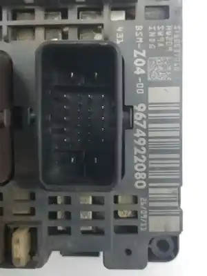 Second-hand car spare part fuse box unit for peugeot 508 access oem iam references 9674922080  9674922080