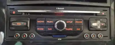 Peça sobressalente para automóvel em segunda mão sistema de áudio / rádio cd por peugeot 5008 sport pack referências oem iam 96661984xt
