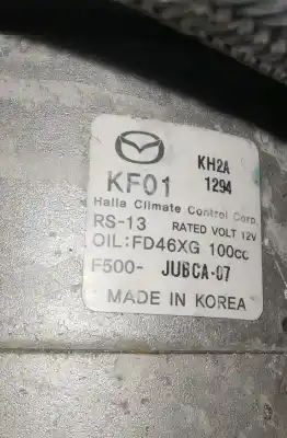 Автозапчасти б/у компрессор кондиционера воздуха за mazda cx-5 center-line 2wd ссылки oem iam f500jubca07 Автозапчасти б/у компрессор кондиционера воздуха за mazda cx-5 center-line 2wd ссылки oem iam f500jubca07