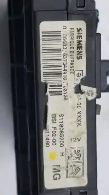 Автозапчасти б/у блок реле/предохранителей за citroen c3 pluriel (hb_) 1.4 hdi ссылки oem iam s118085200h  s118085200h