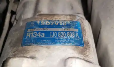 Second-hand car spare part Air Conditioning Compressor for SEAT LEON (1M1) Signo OEM IAM references 1J0820803K  1233