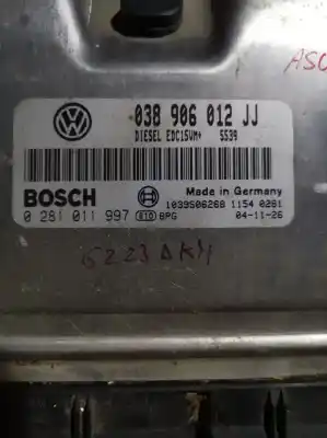 Pezzo di ricambio per auto di seconda mano centralina motore per seat leon (1m1) signo riferimenti oem iam 038906012jj