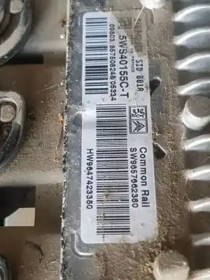 Автозапчасти б/у блок управления двигателем за CITROEN BERLINGO 2.0 HDi CAT (RHY / DW10TD) ссылки OEM IAM 9657662380  