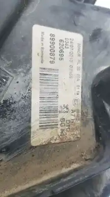 Second-hand car spare part right headlight for peugeot 207 confort oem iam references 89900879  89900879