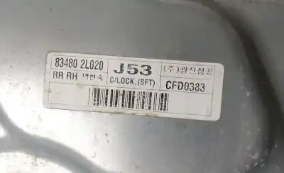 Peça sobressalente para automóvel em segunda mão elevador de vidros traseiro direito por hyundai i30 classic referências oem iam 834802l020  