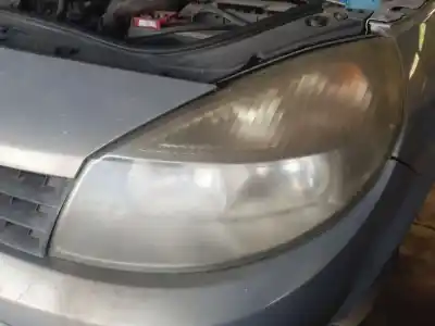 Second-hand car spare part left headlight for renault scenic ii authentique oem iam references 