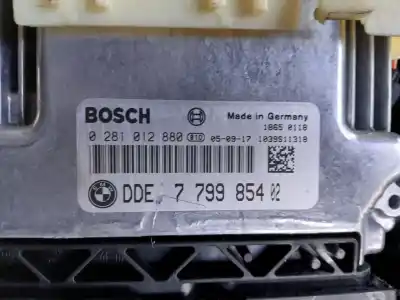 Peça sobressalente para automóvel em segunda mão centralina de motor uce por bmw serie 1 berlina (e81/e87) 118d referências oem iam 779985402