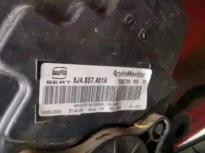 Second-hand car spare part driver left window regulator for seat ibiza (6j5) reference oem iam references 6j4837401a