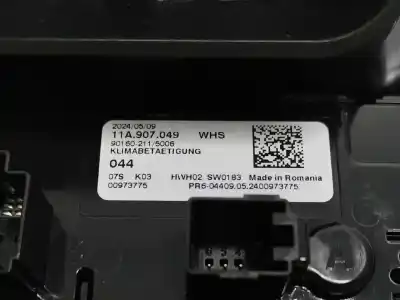 Peça sobressalente para automóvel em segunda mão grelha / difusor de ar por seat leon (kl1) fr referências oem iam 11a907049  