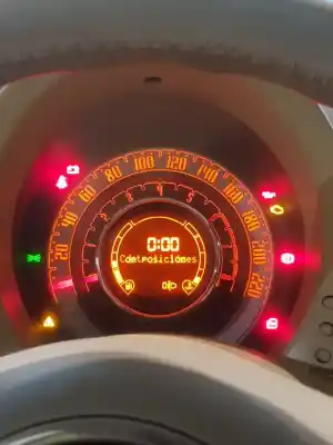 Second-hand car spare part dashboard for fiat 500 cabrio (150) bydiesel oem iam references 5550021211