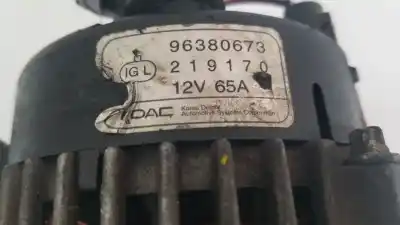 Piesă de schimb auto la mâna a doua alternator pentru daewoo matiz cd referințe oem iam 96380673  96380673