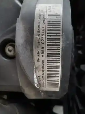 Second-hand car spare part complete engine for audi a4 berlina (8e) 1.9 tdi oem iam references brb  