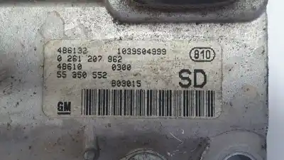 Pezzo di ricambio per auto di seconda mano centralina motore per opel corsa c blue line riferimenti oem iam 55350552  55350552