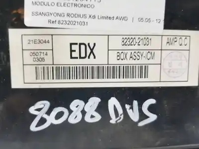 Pezzo di ricambio per auto di seconda mano modulo elettronico per ssangyong rodius xdi riferimenti oem iam 8232021031  8232021031