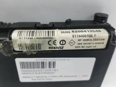 Автозапчастина б/у електронний модуль для renault megane ii familiar authentique посилання на oem iam 8200412548  8200412548