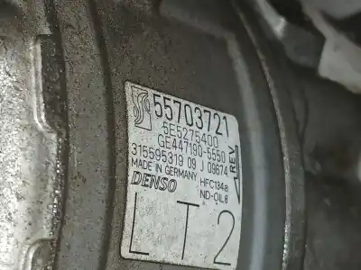 Second-hand car spare part air conditioning compressor for opel corsa d ´´111 years´´ oem iam references 55703721