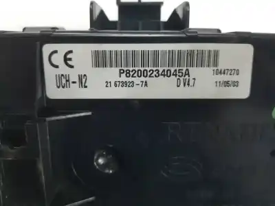 Peça sobressalente para automóvel em segunda mão módulo eletrônico por renault clio ii fase ii (b/cb0) base authentique referências oem iam 8200234045a  8200234045a