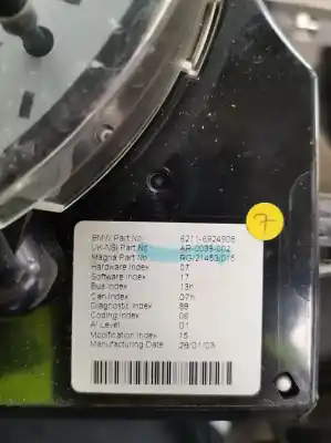 Peça sobressalente para automóvel em segunda mão quadrante por bmw mini (r50,r53) cooper referências oem iam 62116924908  