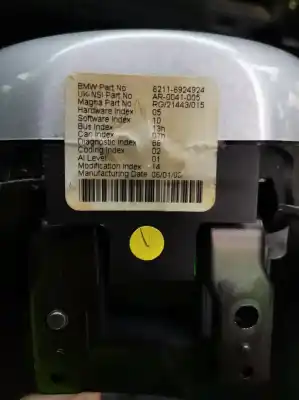 Second-hand car spare part dashboard for bmw mini (r50,r53) cooper oem iam references 62116924924  