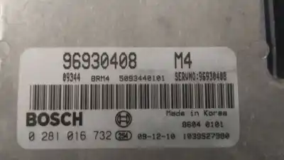 Peça sobressalente para automóvel em segunda mão centralina de motor uce por chevrolet epica lt referências oem iam 96930408  96930408