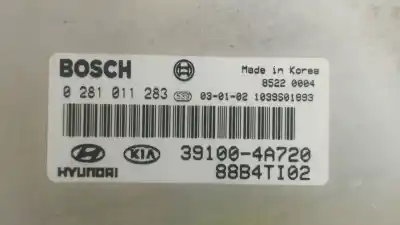 Peça sobressalente para automóvel em segunda mão  por KIA SORENTO  Referências OEM IAM 0281011283 391004A720 0281011283