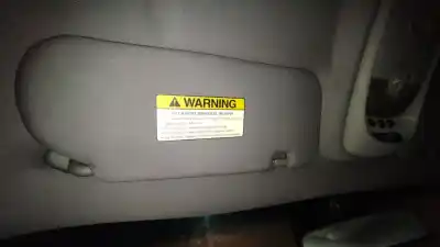 Second-hand car spare part left sunshade for kia sorento 2.5 crdi active oem iam references   