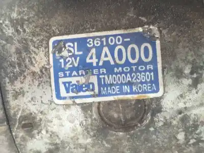 Peça sobressalente para automóvel em segunda mão motor de arranque por kia sorento 2.5 crdi active referências oem iam 361004a000  361004a000
