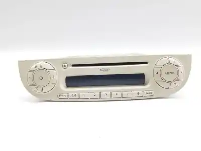 Second-hand car spare part audio system / radio cd for fiat 500 cabrio (150) bydiesel oem iam references 