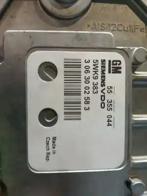 Peça sobressalente para automóvel em segunda mão CENTRALINA DE MOTOR UCE por OPEL ASTRA G BERLINA Comfort Referências OEM IAM 55355044  