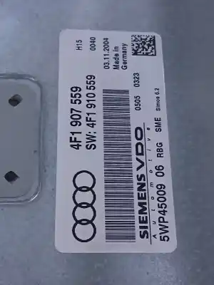 Pezzo di ricambio per auto di seconda mano  per AUDI A6 BERLINA (4F2)  Riferimenti OEM IAM 4F1907559  