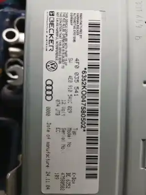 Pezzo di ricambio per auto di seconda mano  per AUDI A6 BERLINA (4F2)  Riferimenti OEM IAM 4F0035541  