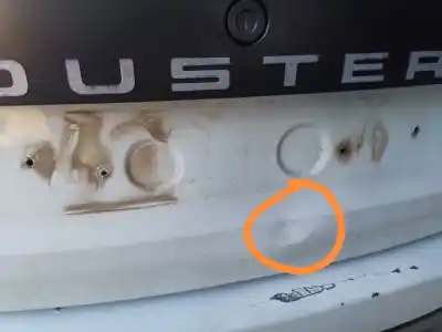 Second-hand car spare part tailgate for dacia duster laureate 4x2 oem iam references   