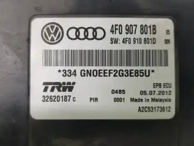 Second-hand car spare part electronic module for audi a6 berlina (4f2) 3.2 fsi oem iam references 4f0907801b  4f0907801b