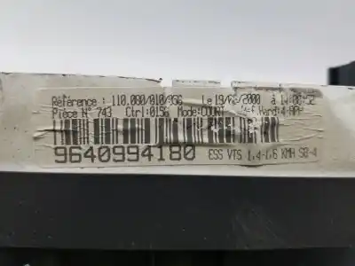 Peça sobressalente para automóvel em segunda mão quadrante por citroen saxo 1.1 seduction referências oem iam 9640994180  9640994180