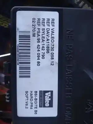 Tweedehands auto-onderdeel elektronische module voor citroen xsara picasso 1.6 16v exclusive oem iam-referenties 9642409480