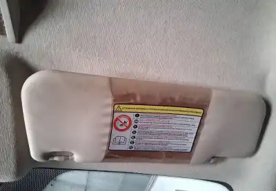 Second-hand car spare part right sunshade for ford ka (ccu) titanium oem iam references 