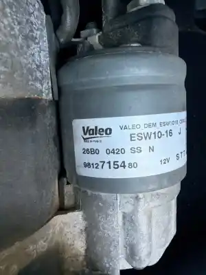 Peça sobressalente para automóvel em segunda mão MOTOR DE ARRANQUE por CITROEN C3 AIRCROSS Feel Referências OEM IAM 9812715480  