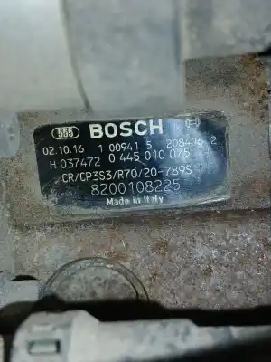 Автозапчасти б/у ТНВД НАСОС за RENAULT MEGANE II FAMILIAR Authentique Confort ссылки OEM IAM 8200108225  