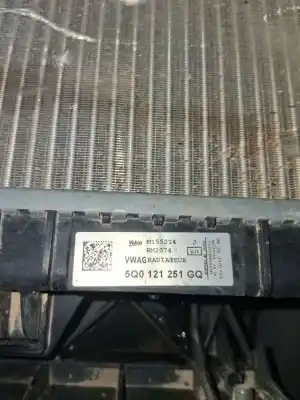 Second-hand car spare part Water Radiator for SEAT LEON ST (5F8) FR OEM IAM references 5Q0121251GQ  