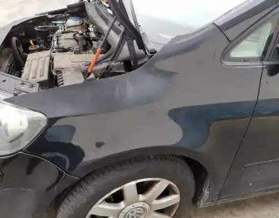 Автозапчасти б/у левое переднее крыло за volkswagen golf plus (5m1) highline ссылки oem iam 